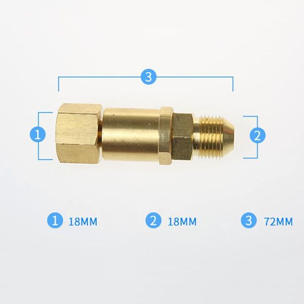 

type brass hose coupling thread adapter for power pressure washer tools durable1