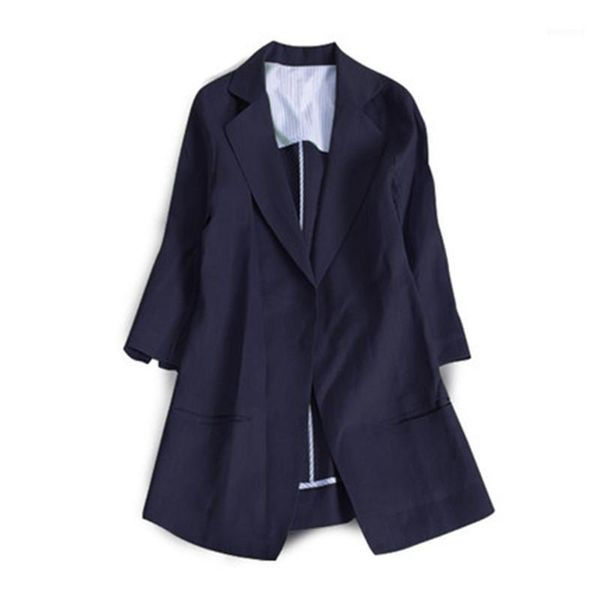 

women's suits & blazers three quarter spring summer women and jackets blazer femme plus 4xl female cj0181, White;black