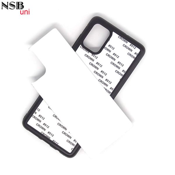 

nsb uni мягкие резиновые чехлы для samsung a51 сублимационные пустые ячеистые защитные чехлы diy