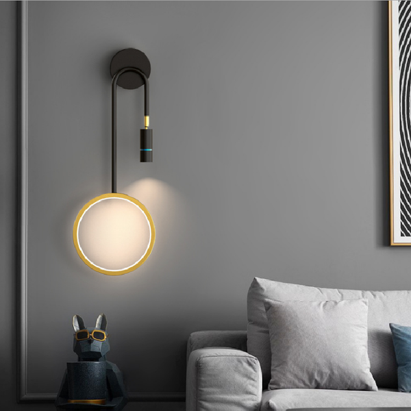 

wall lamp bedroom bedside lamp creative modern simple background wall living room light luxury corridor lamps