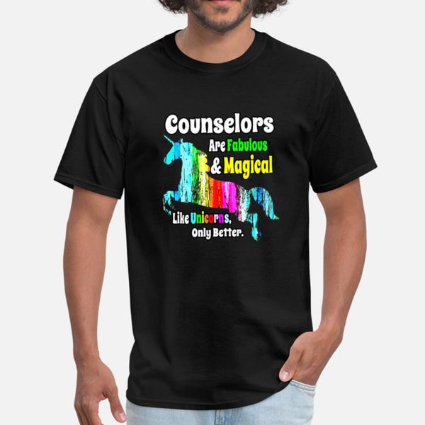 

school counselors gift fabulous magical unicorns designers graphic t shirt vintage plus size tracksuit hoodie sweatshirt