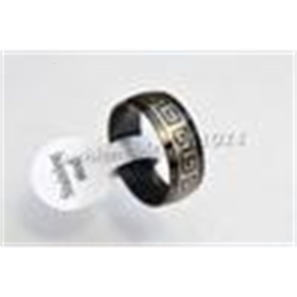 

stainless steel rings silver black 8mm band 50factory mixed design men/women ring p&p r236