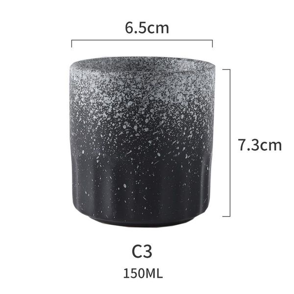 

150 мл 200мл японского стиля чашка чашка чашки воды керамическая керамическая ручная роспись кунгтской чашки кухня пьет 150 мл 200мл bbyfew