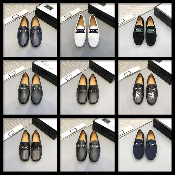 

cq7 2020 winter warm moccasins plush loafers for men fur casual shoes slip-on flats boat shoes comfort pig suede mens driving shoe 11, Black