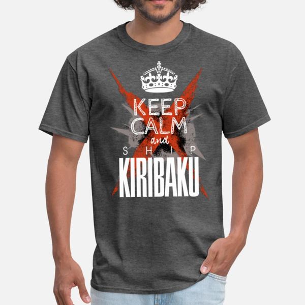 

keep calm and ship kiribaku t shirt diy hiphop tracksuit hoodie sweatshirt