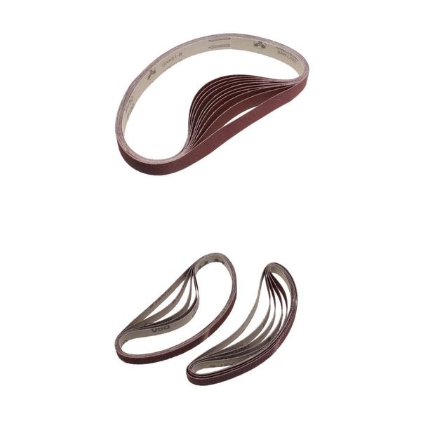 

2 размер 80 150 grit оксид алюминия премиум промышленного качества многоцелевой шлифленты kit заточка ремни, 2 обновления