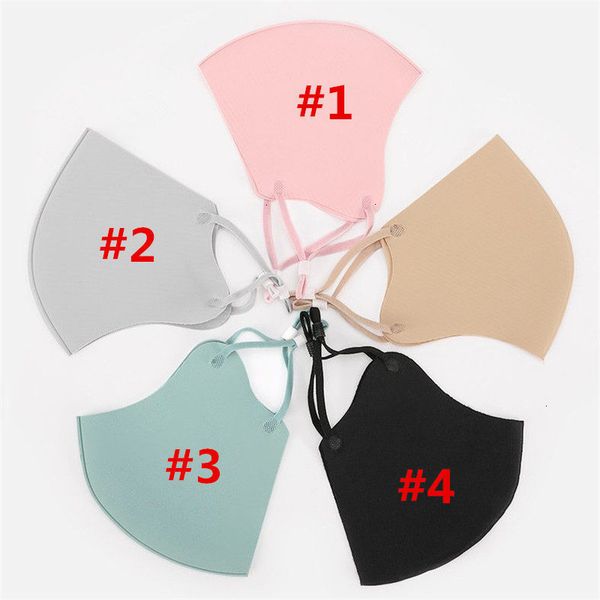 

cover anti pm2.5 dust mask face mouth respirator dustproof anti-bacterial washable reusable ice silk cotton masks tools 300pcs t1i2230