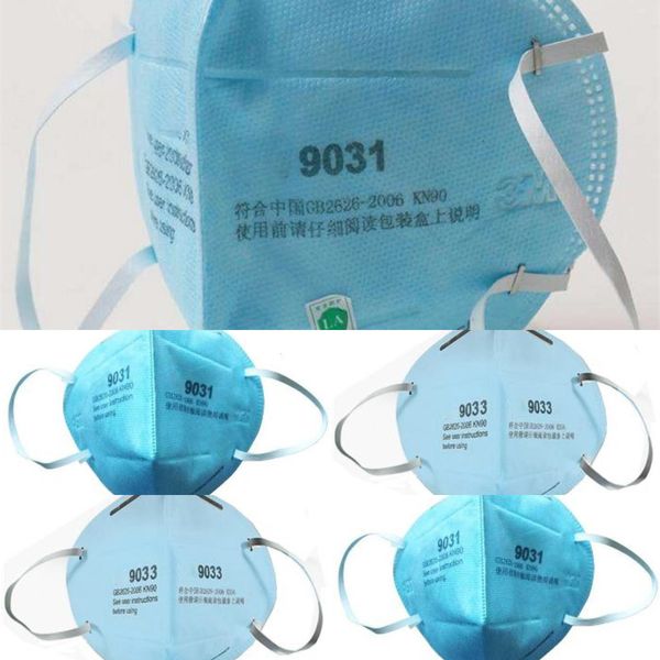 

pqjarespirator kn90 9031 9033 valve original anti-dust masks dust mouth mask in stock dhl