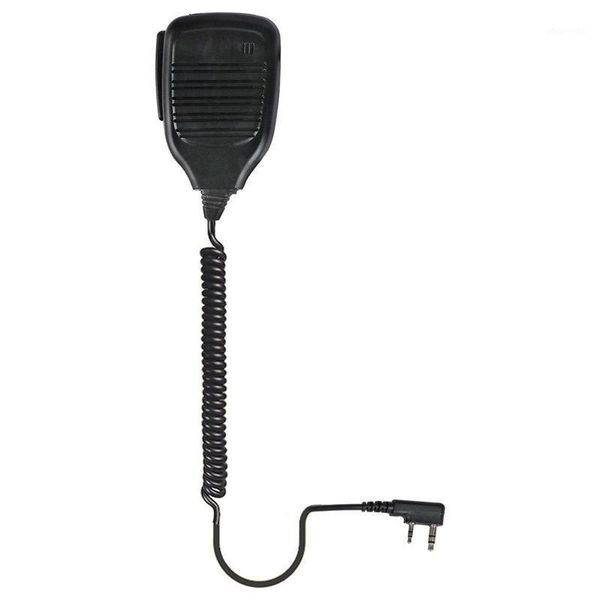 

k handheld speaker mic for baofeng uv-5r 888s v2+ bf wp970 walkie talkie radio1