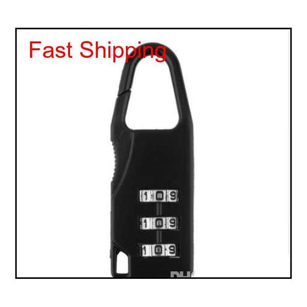 

travel accessories 3 digit combination password luggage code lock mini suitcase qyljkr yh_pack