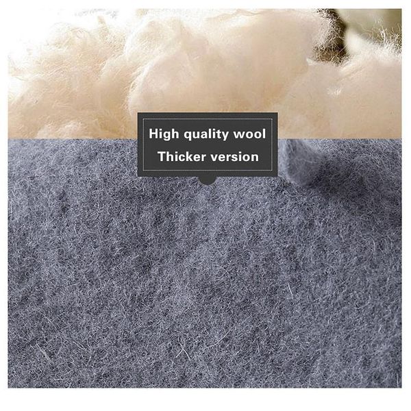 

lady spring winter berets hat painter style hat women wool vintage berets solid color caps female bonnet warm wal jllnrr, Black;white