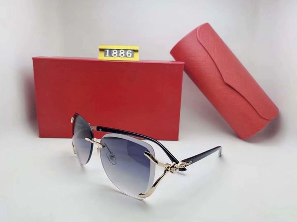 

2022 designer square sunglasses men women vintage shades driving polarized sunglass male glasses fashion metal plank sunglass eyewear1886, White;black