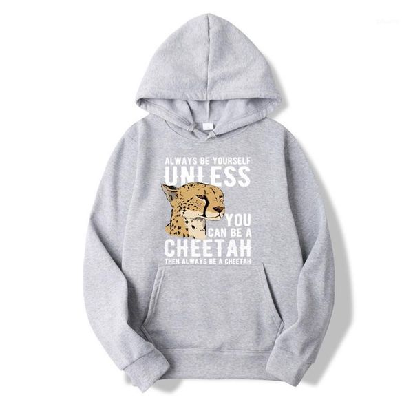 

sweatshirts mens casual hoodies autumn winter pullover vintage animal print gift cheetah1, Black
