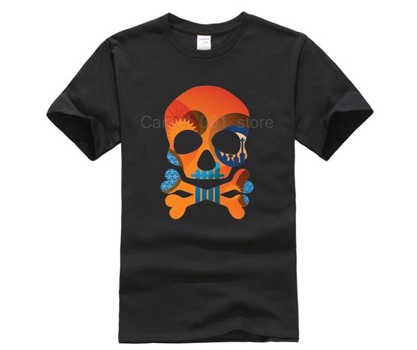 

sport sports man's t shirt colorful skull print men s personality short sleeve cotton fashion 2019 trend t shirt
