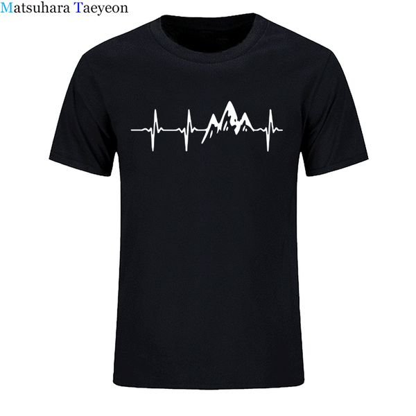 

горный heartbeat мода смешные день рождения короткие рукава причинная o шеи топы тис хип-хоп спорт толстовка с капюшоном hoodie мужчин футбо