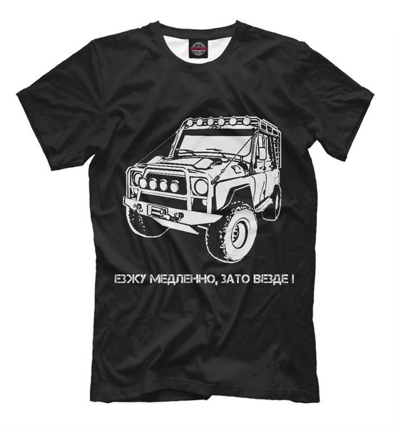 

sport uaz-469 new t-shirt russian soviet retro car uaz-469 off road 2019 cotton cool design 3d tee shirts fitted t shirts