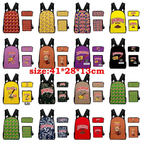 

14styles 3pcs/set backwoods mild natural 5 cigars banana volt yellow backwoods river royal blue school backpacks for girls pen bag jllzhj