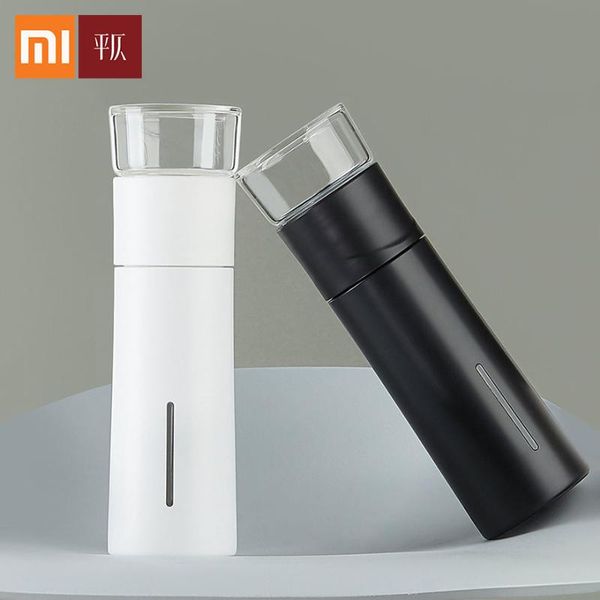 

pinztea портативной воды кубок 300мл открытого путешествие кубка infuser стеклянной бутылка безопасного container вода разделение