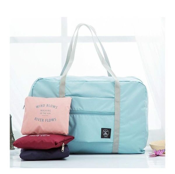 

multifunction folding luggage storage bags large capacity waterproof tote bag travel clothes pouch foldable handbag organizer vt1565 dpxal