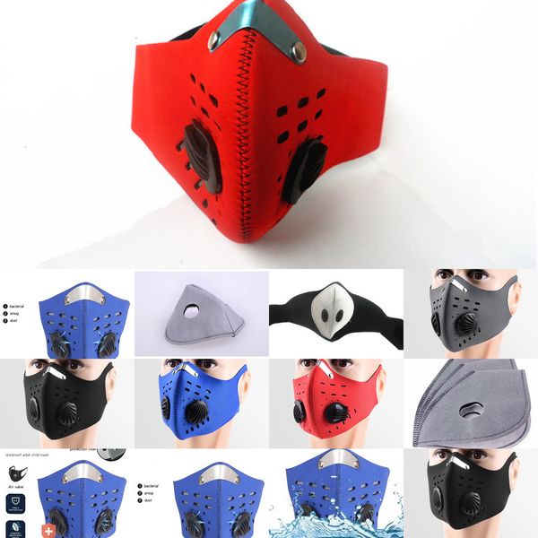 

cycling reusable face mask with valve riding breathable outdoor anti dust pm2.5 filtfmbh ymum luoj