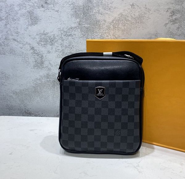 

new famous designer brand name lv louis vuitton handbags men crossbody bag shoulder bags tote pu messenger bag no box 1312