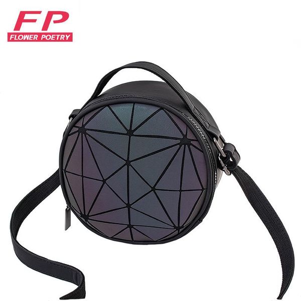 

new women messenger bags fashion mini round crossbody bag geometric women shoulder bags ladies zipper handbag tote clutch 2020