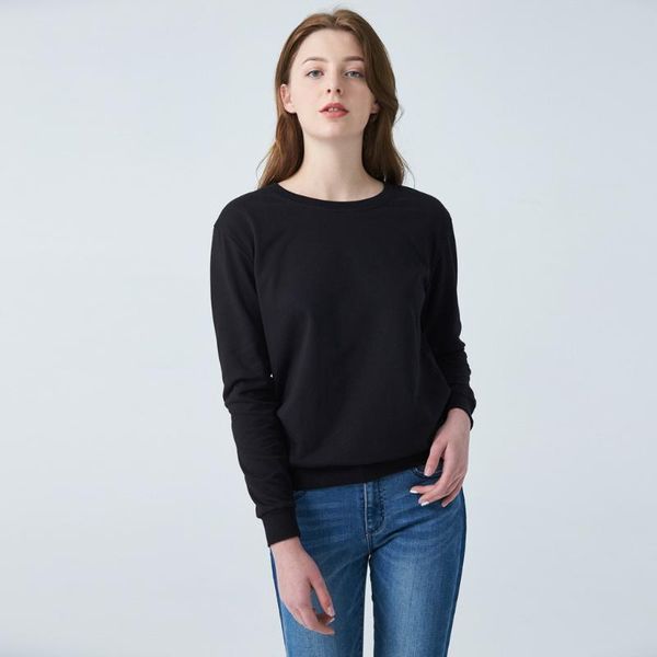 

women's solid tee leisure long sleeve t shirts women basic new casual tee autumn female t shirt female all-match top, White