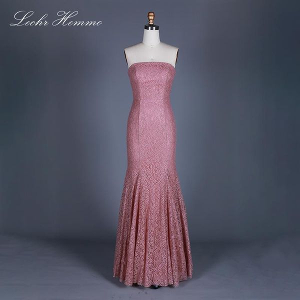 

party dresses 2021 fashion lace tube evening dress slim fishtail skirt halter long graduation prom, White;black