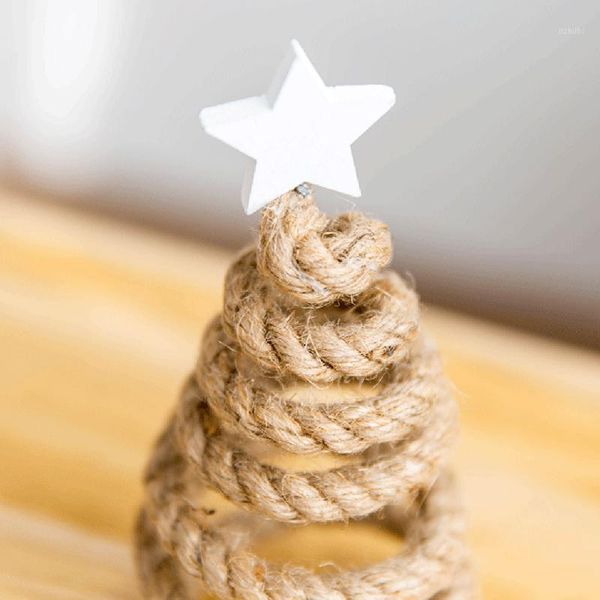 

cute christmas decorations for home creative mini christmas tree desk table small party ornaments new year's xmas gift for home1