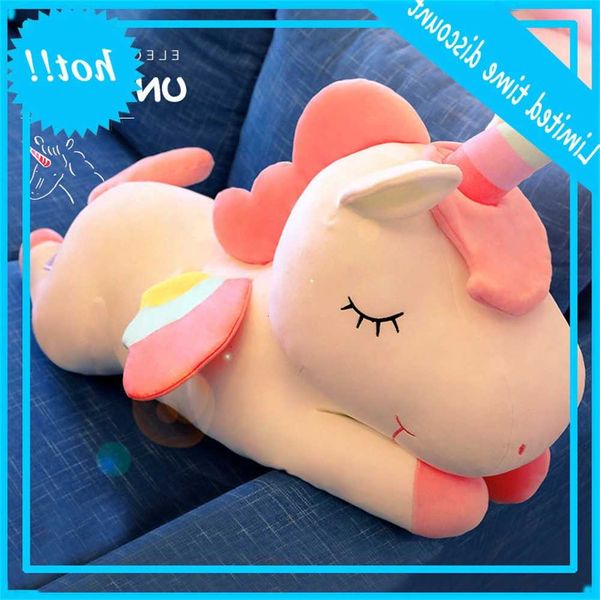 

new large girls plush toys unicorn doll creative children's day gift