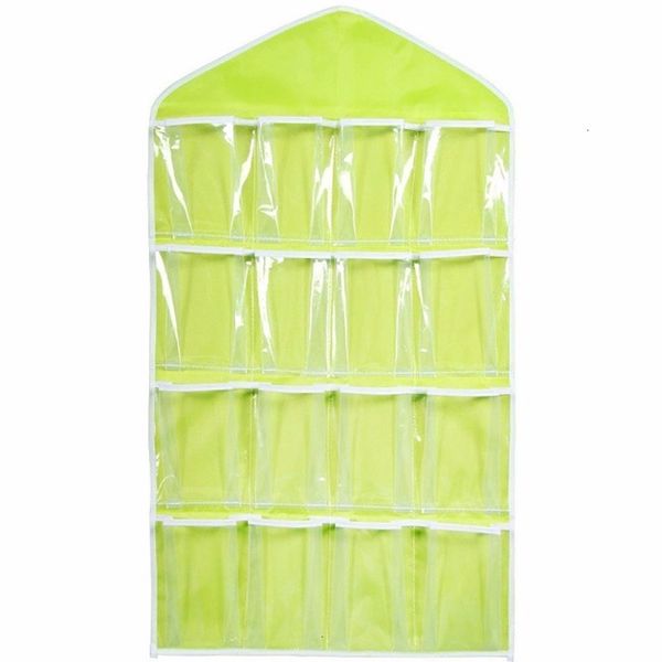 

shelf 16 lattice transparent wardrobe hanging bedroom wall door closet storage net kids toy organizer bag 4 n6wrr