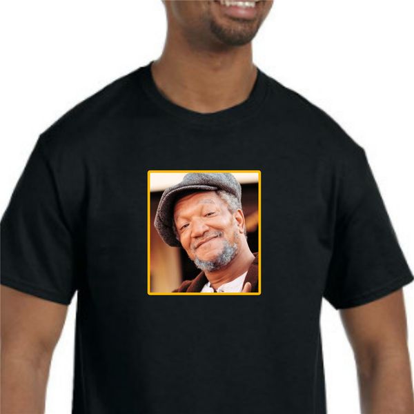 

redd foxx t-shirt new (nwt) pick your size and color red fox sanford and son tee shirt sport hooded sweatshirt hoodie