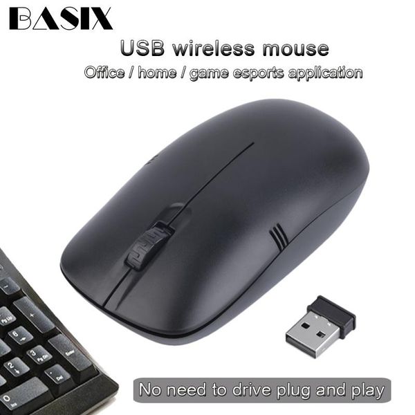 

basix wireless mouse mice for lapnotebook 2.4g optical wireless computer mouse usb receiver gaming for lapnotebook