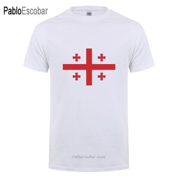 

summer fashion georgian men short sleeve cotton georgia flag camisetas mans clothing hoodie designers t shirts sweatshirt