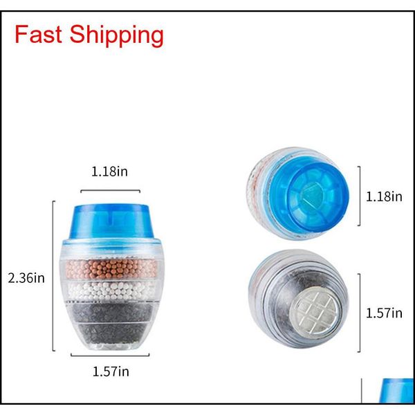 

kitchen tap head faucet water filter purifier sprayer filtration activated carbon chlorine fluoride heavy metals qylqrm bde_luck