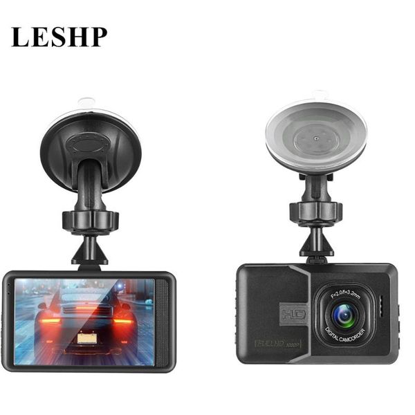 

3 inch car dvr 120 degree wide angle dash cam dual lens 1080p wifi g-sensor car digital video recorder with night vision 2021new