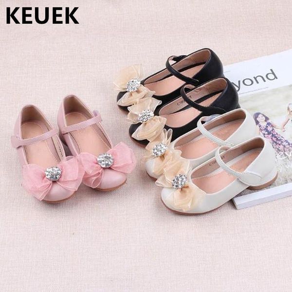 

new spring/autumn high-heeled shoes children princess fashion lace bow high heels girls leather shoes kids baby toddler 041, Black;grey