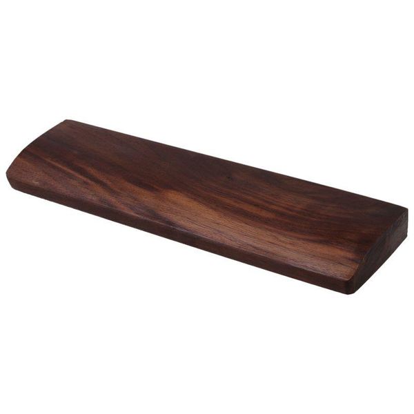 

walnut wooden keyboard wrist support anti-skid lappad for 60 key