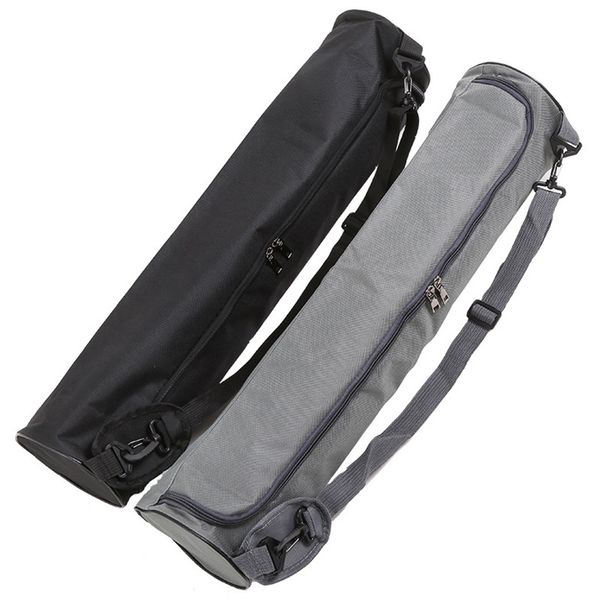 Canvas wasserdichte Yoga-Pad-Tasche, einfarbig, Yoga-Matte, Aufbewahrungstasche, Rucksack, leicht und tragbar, EDF88 Q0705