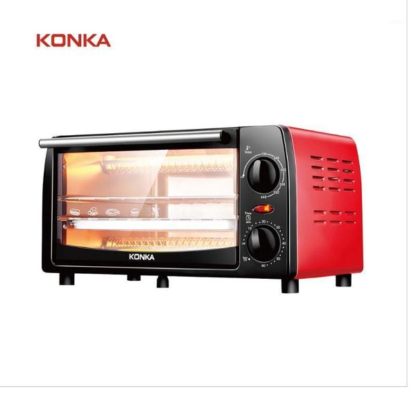 

electric ovens konka 12l oven household appliances 1050w mini double layer baking bread small pizza cake maker for kitchen1