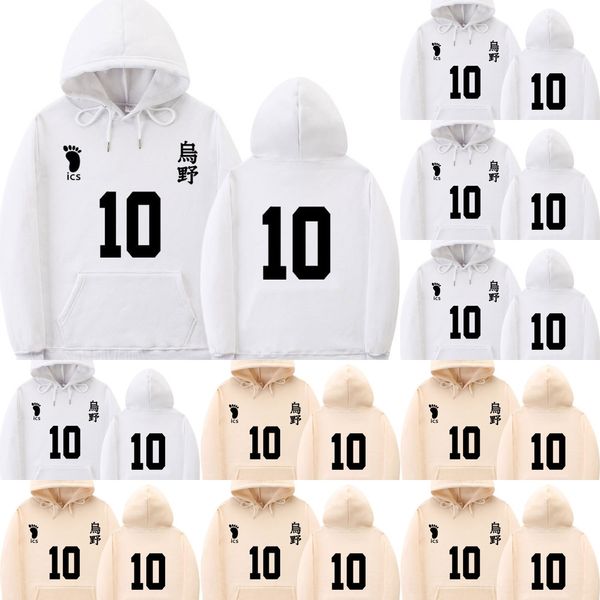

4xkir 2020 новый мультфильм волейбол молодежной моды и sweatshirtwo 2020 толстовка молодежь новый мультфильм волейбол с капюшоном моды случа, Black