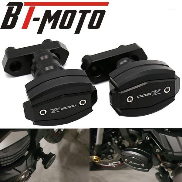 

motorcycle engine protectors frame sliders anti crash crash pad falling protection for z800 2012-2020 2013 20141