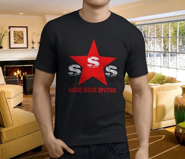 

new sigue sigue sputnik logo english punk rock men black t-shirt size s-3xl sport hooded sweatshirt hoodie