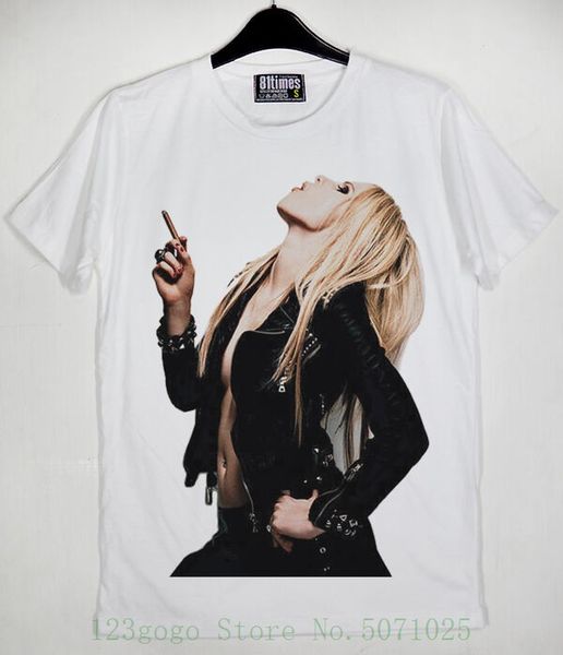 

side of avril ramona lavigne smoke pop punk princess skater punk t shirt s - xxl youth whites t shirt sport hooded sweatshirt hoodie