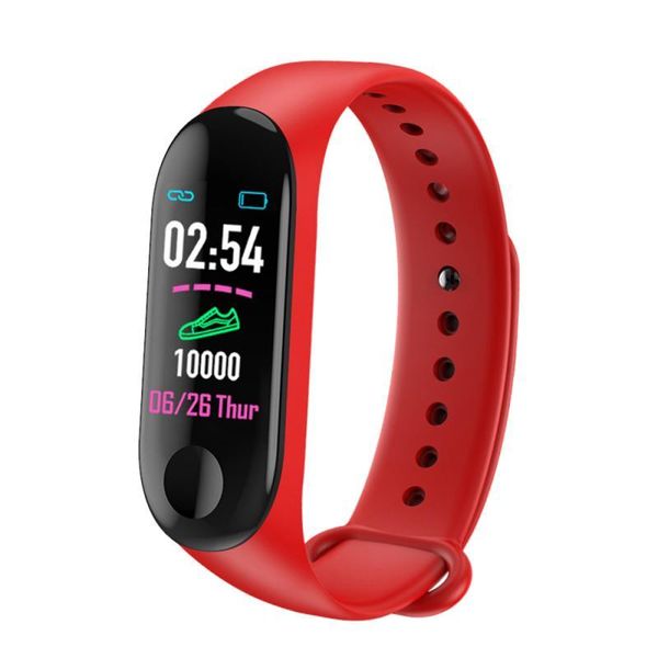 

new m3 plus smart wrist band bluetooth sports bracelet fitness activity tracker men women heart rate blood pressure monitor wmtffy xhlove