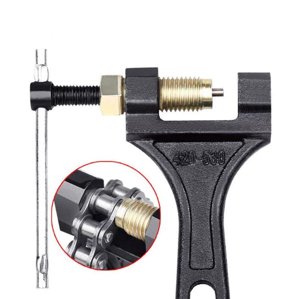 

motorcycle atv 420-530 chain splitter cutter breaker removal repair plier tool portable motorcycle chain tool hand tools sets