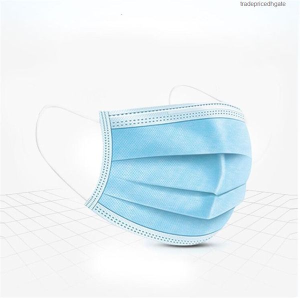 

3 1 cotton 50 factory anti face mask layer earloop mouth er 3ply non woven dust masks soft#866