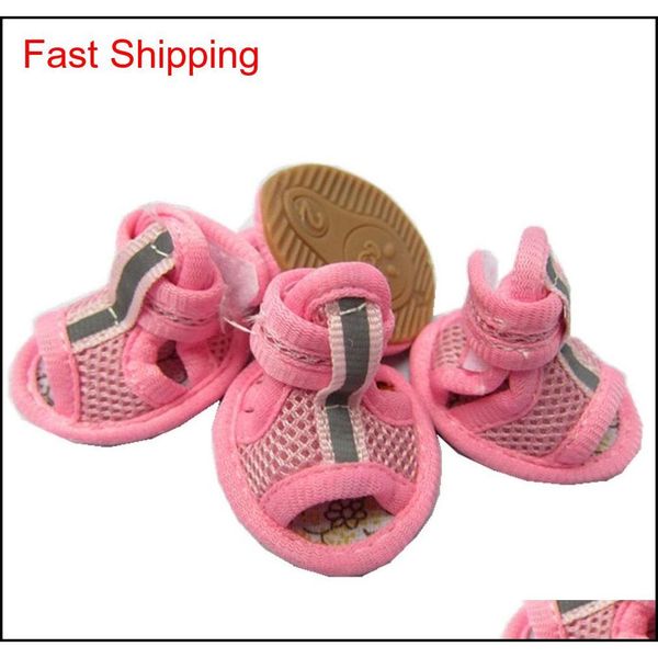 

brand summer winter protective pet shoes for small medium big dogs cats waterproof breathable mesh booties socks qylrgb bde_luck