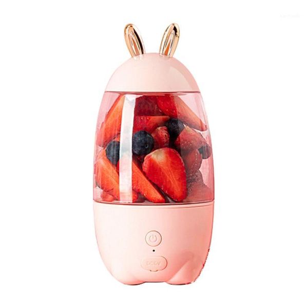 

camp kitchen vitamin electric fruit juice cup usb rechargeable smoothie maker blender machine sports bottle cute juicing cup1