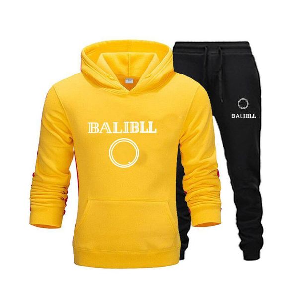 

men spotrs suit two pieces set men's zipper hoodie jacket sweatshirt + pants male hoody jogging tracksuit sportswear outfit 5xl, Gray